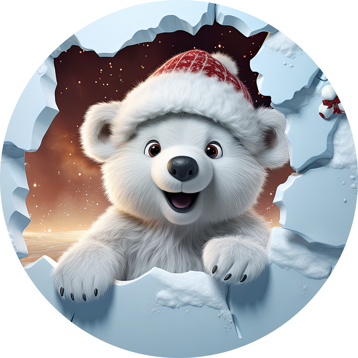 Porte-clés de Noël